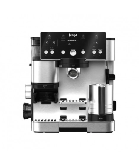 Machine a expresso - NINJA - ES501EU Luxe Essential - 2 L - Ecran digital - Noir / Inox