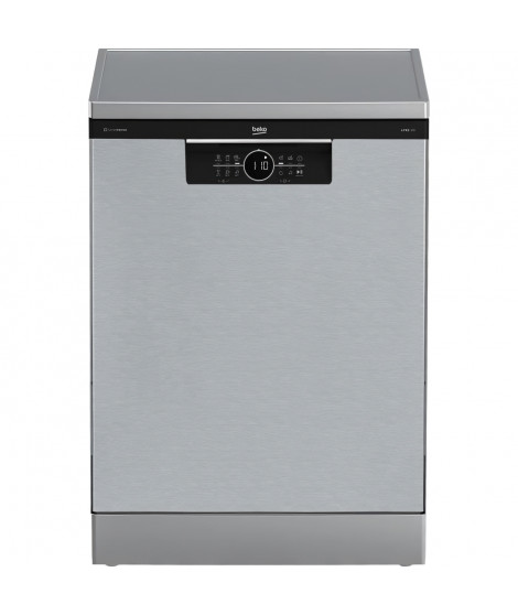 Lave-vaisselle pose libre BEKO BDFN26442XC - 14 couverts - Induction - L60m - 42 dB - Inox