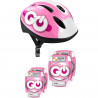 Protections roller - STAMP - SKIDS CONTROL - Casque / Coudieres / Genouilleres - Rose