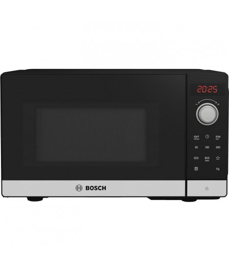 Micro-ondes simple pose-libre - BOSCH SER2 - FFL023MS2F - Noir - 1 mode de cuisson - 26 x 44,2 x 34,5 cm