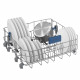 Lave-vaisselle pose libre BEKO BDFN26442XC - 14 couverts - Induction - L60m - 42 dB - Inox