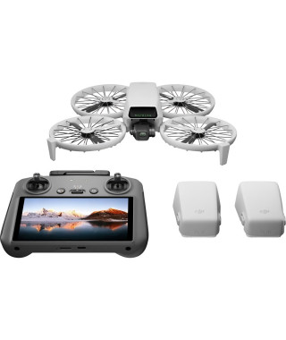 Drone caméra - DJI - Flip Fly More Combo (DJI RC 2) (GL) - Protection d'hélice pliable - CMOS 1/1,3 - 4K/60 ips HDR - 31 min vol