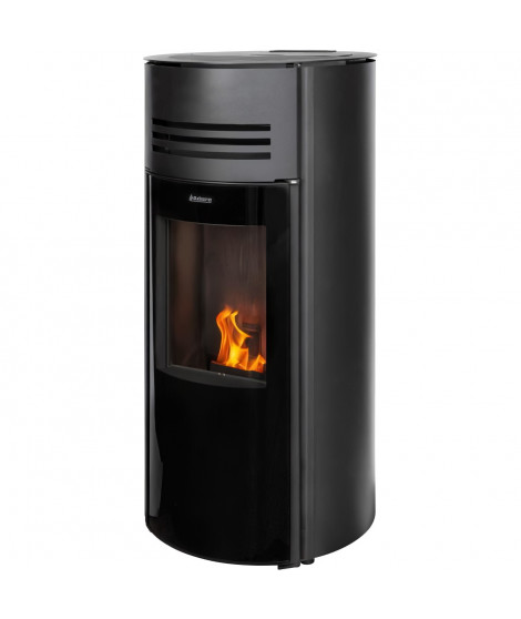 Poele a pellets - ADURO - P1 - 50702B - 8 KW - Noir
