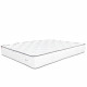 LUXURY LITERIE - Ensemble matelas + sommier - IRIS - 160 x 200 cm - Tapissier - Ferme  - Face été/hiver