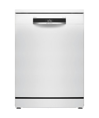Lave-vaisselle pose libre BOSCH SSMS6ZCW12F SER6 - 14 couverts - Induction - L60cm - 38 dB - tiroir a couverts - Blanc