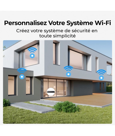 Caméra extérieure - REOLINK - W330 - Blanc