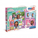 Edukit 4 en 1  Gabby et la maison magique CLEMENTONI