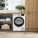 Seche-linge pompe a chaleur BEKO b300 D3H27493W - 7 kg - Induction - L60cm - A+++ - Capteur d'humidité - Blanc