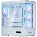Boîtier PC - ZALMAN - P50 DS - Moyen tour - ATX - Blanc - 4 ventilateurs A-RGB - USB-C