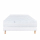 LUXURY LITERIE - Ensemble matelas + sommier - THERMOTEC - 160 x 200 cm - Tapissier - Ferme  - Face été/hiver