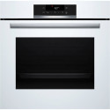 Four intégrable pyrolyse - BOSCH SER4 - HBA572BW3F - Blanc - Porte froide 4 vitres - 59,4 x 54,8 x 59,5 cm
