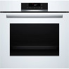 Four intégrable pyrolyse - BOSCH SER4 - HBA572BW3F - Blanc - Porte froide 4 vitres - 59,4 x 54,8 x 59,5 cm