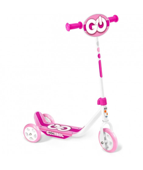 Trottinette 3 roues - STAMP - SKIDS CONTROL - Rose