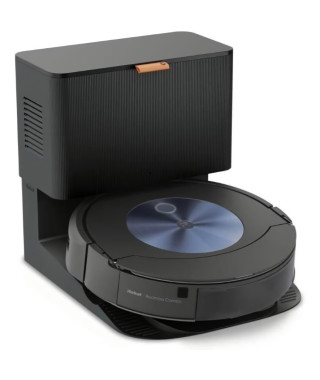 Robot Aspirateur Laveur de sols iRobot Roomba Combo J7+ - Lingette rétractable - Cartographie - Vidage Automatique