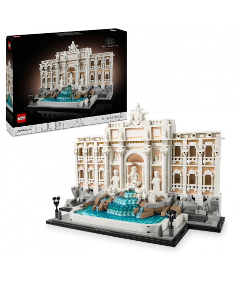 LEGO Architecture 21062 La fontaine de Trevi - Set de construction pour adulte sur Rome