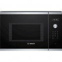 Micro-ondes simple encastrable - BOSCH SER6 - BFL554MS1F - Inox - 25 L - 38,2 x 59,4 x 38,8 cm