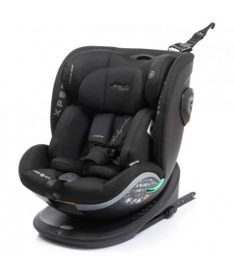 Siege auto - BABYAUTO - XPERTA BLACK LINE - De la naissance a 12 ans - 0-36 kg - I-Size - ISOFIX - Pivotant 360° - ECE R129