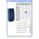 Boîtier PC - THERMALTAKE - View 380 TG ARGB Hydrangea Blue - Moyen tour - ATX - Verre trempé - Bleu