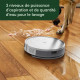Aspirateur Robot Laveur - IROBOT Y011240 Essential Roomba Combo - 400 ml - Blanc