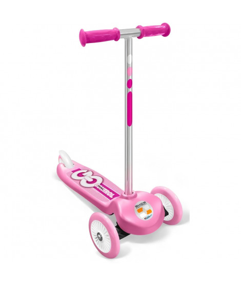 Trottinette Steering 3 roues - STAMP - SKIDS CONTROL - Rose
