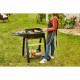 Barbecue au charbon de bois - COOK'IN GARDEN - TONINO 50 - Noir