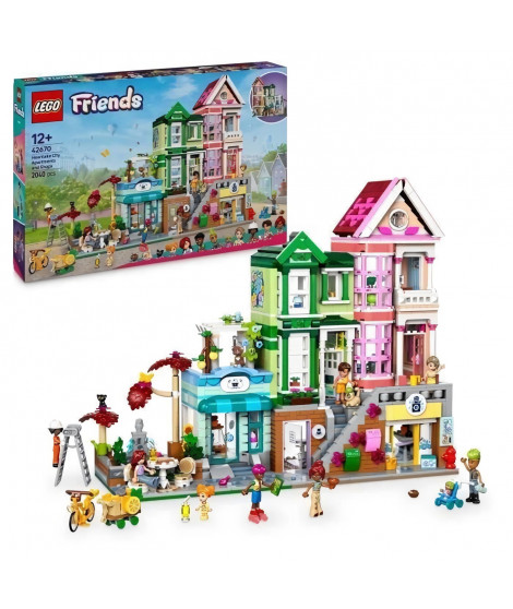 LEGO Friends 42670 Les appartements et boutiques de Heartlake City Jeu créatif pour filles