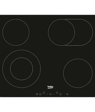 BEKO HIC 64403 T Table vitrocéramique 4 foyers
