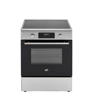 Cuisiniere induction - CONTINENTAL EDISON - CECI60FPS - 3 feux - L60 x H85 x P60 cm - Silver