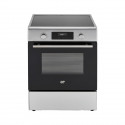 Cuisiniere induction - CONTINENTAL EDISON - CECI60FPS - 3 feux - L60 x H85 x P60 cm - Silver
