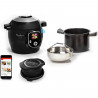 MOULINEX Multicuiseur intelligent haute pression Cookeo Connect avec COUVERCLE Extra Crisp inclus YY5121FB