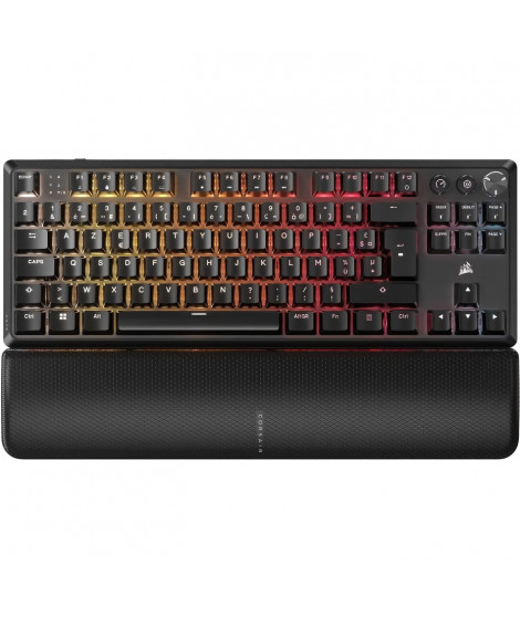 Clavier Gaming - CORSAIR - K70 Core TKL Wireless - RGB, Switchs MLX Red v2