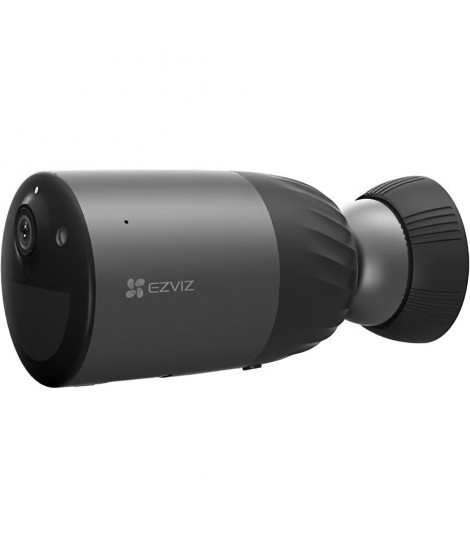 Kit caméra solaire - EZVIZ - BC1c 4K - Panneau solaire - Détection IA - Vision nocturne couleur - Batterie 10400mAh