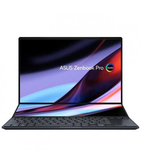 PC Ultraportable ASUS ZenBook Pro Duo OLED UX8402 | Win 11 - 14.5 WQXGA+ - RTX 4050 - Intel Core i7-13700H - RAM 16Go - 1To SSD