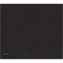 Table de cuisson vitrocéramique - ROSIERES - 3 feux - 5500 W - Commandes tactiles - 59 x 52 cm - RKD73CT