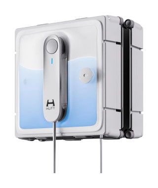 Robot Lave-Vitre - HUTT W9 - 3800 Pa - 150 ml - Blanc