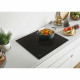 Table de cuisson vitrocéramique - ROSIERES - 3 feux - 5500 W - Commandes tactiles - 59 x 52 cm - RKD73CT