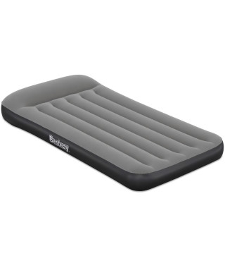 Matelas gonflable - BESTWAY - 671BQ - Tritech Twin - 1 personne, pompe USB intégrée, 1,88 m x 99 cm x 30 cm