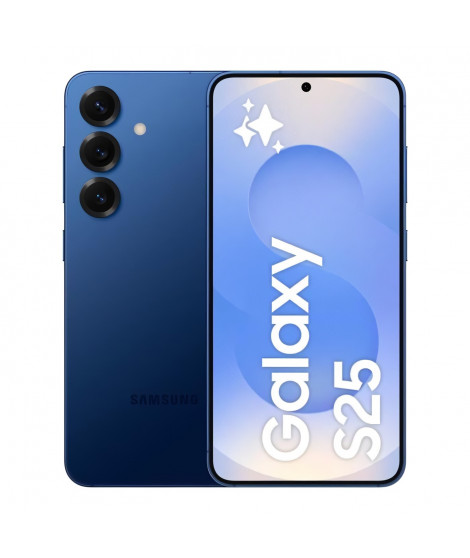 SAMSUNG Galaxy S25 AI Smartphone 256 Go Bleu nuit