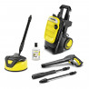 Nettoyeur haute pression - KARCHER - K5 Compact - 145 bar - 500 L/h - Concept de rangement du tuyau
