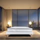 LUXURY LITERIE - Ensemble matelas + sommier - RELAXATION - 140 x 190 cm - Tapissier - Ferme  - Face été/hiver