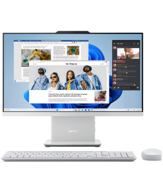 PC Tout-en-un LENOVO IdeaCentre AIO 24ARR9| Windows 11 - Ryzen 5 7535HS - RAM 8Go - SSD 512 Go - AZERTY