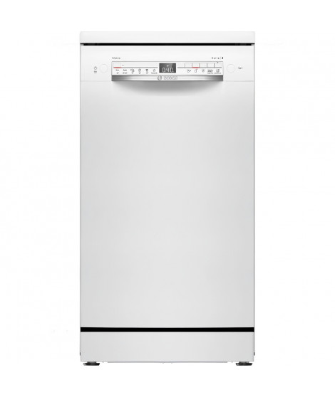 Lave-vaisselle pose-libre BOSCH SPS4EMW24E SER4 - 10 couverts - Induction - L45cm - 44 dB - Classe C - tiroir a couverts - 6 …