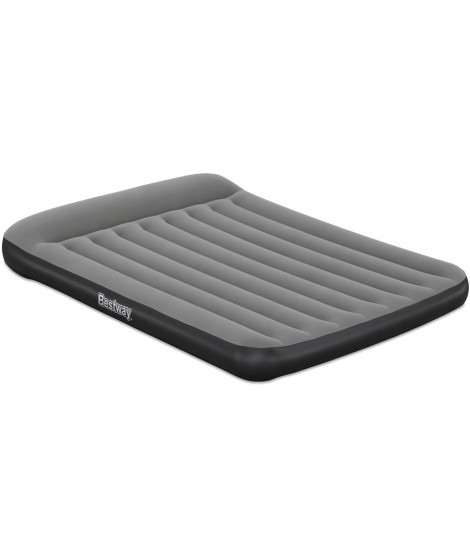 Matelas gonflable - BESTWAY - 671BS - Tritech Queen - 2 places, pompe USB intégrée, 2,03 m x 1,52 m x 30 cm