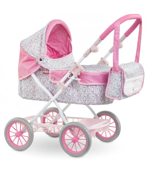 Accessoires poupons - COROLLE - Landau Floral - pour poupons 36 a 52 cm - des 3 ans
