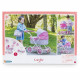 Accessoires poupons - COROLLE - Landau Floral - pour poupons 36 a 52 cm - des 3 ans