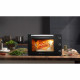 Minifour électrique -Chaleur tournante- CONTINENTAL EDISON - CEMF80B - Noir - L68 x H42,8 x P 48 cm