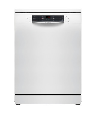 Lave-vaisselle pose libre BOSCH SMS26AW01F SER2 - 12 couverts - Induction - L60cm - 48 dB - Blanc