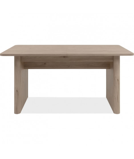 Table extensible - SAI - Rectangulaire - 10 personnes - 160/200 x 75 x 90 cm - Jackson Hickory