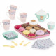Accessoires poupons - COROLLE - Ma Dinette Thé et Goûter - 30 accessoires - des 18 mois