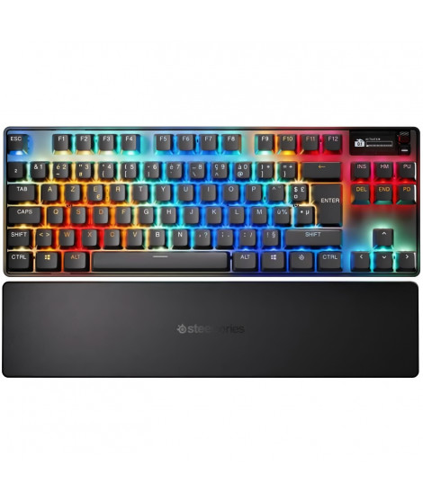Clavier gamer mécanique sans fil - STEELSERIES - APEX PRO TKL GEN 3 - Noir
